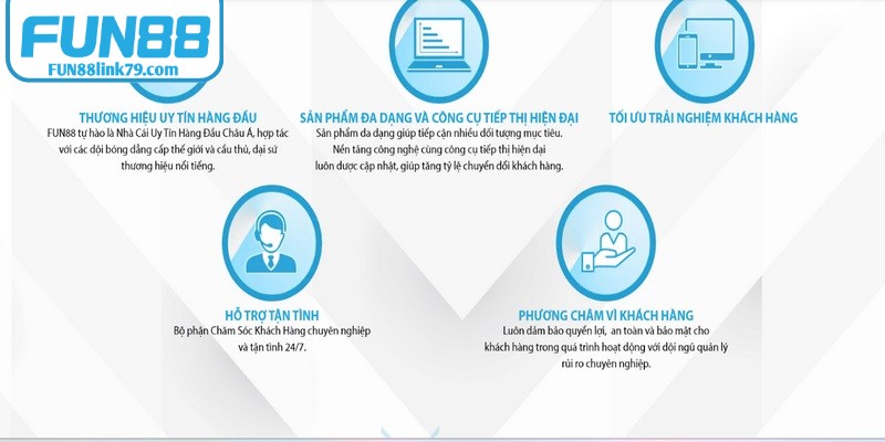 Hệ thống hoàn toàn không thu bất kỳ khoản chi phí đăng ký FUN88