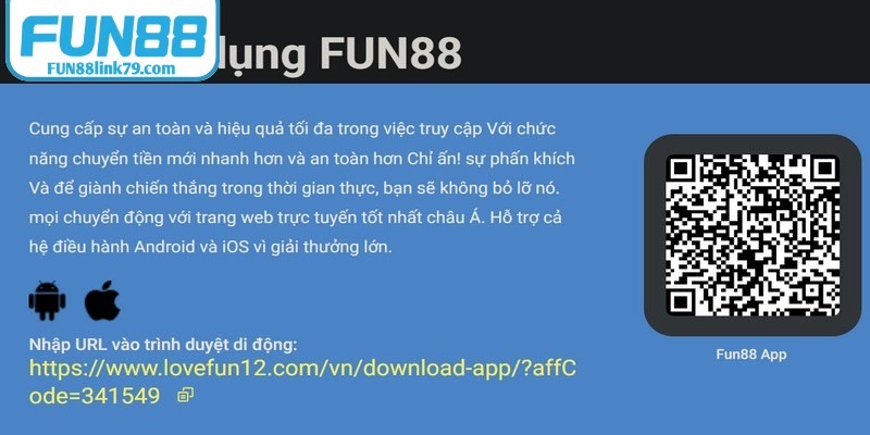 Hướng dẫn các bước tải app FUN88 Android chi tiết